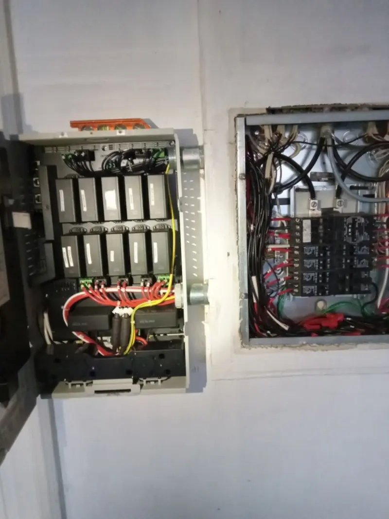 Electrical panel upgrade completed for Ring Doorbell Installation in Lantana